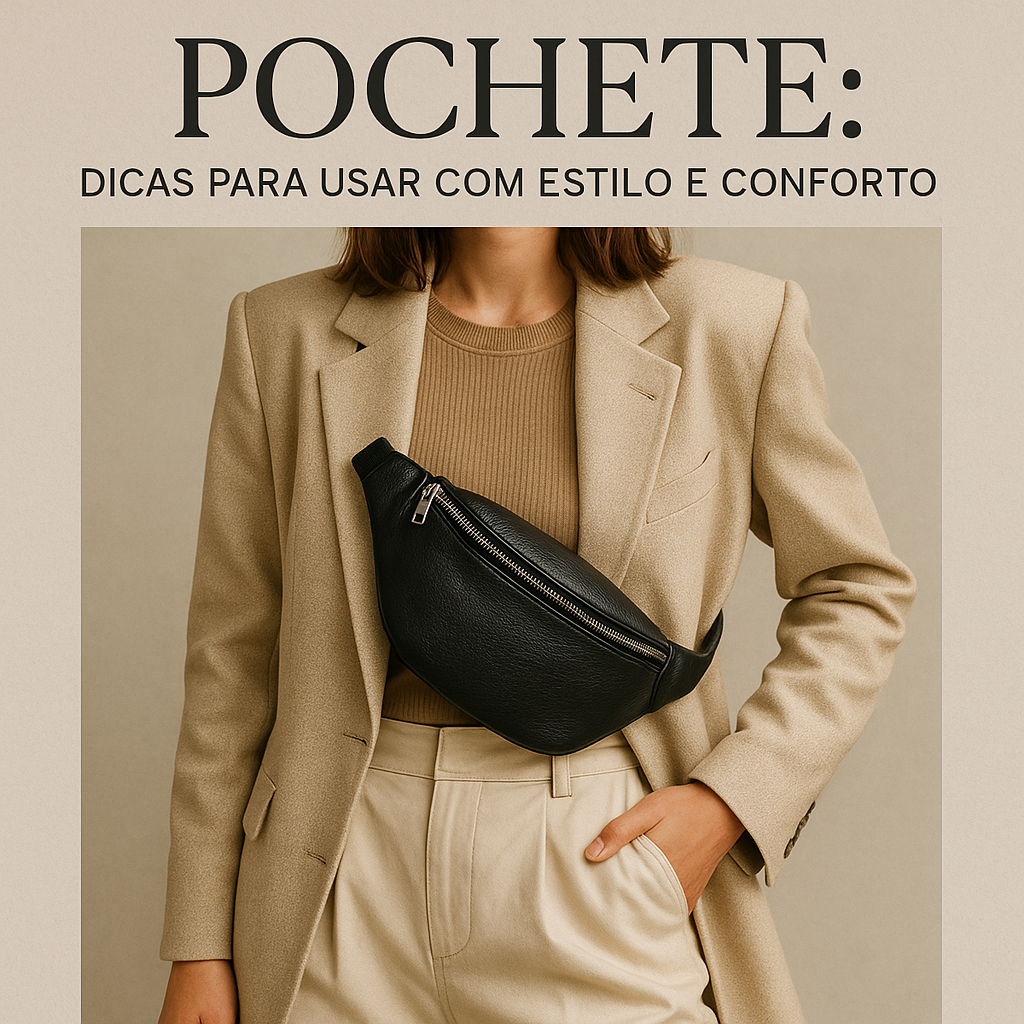 Pochete: Dicas para Usar Com Estilo e Conforto