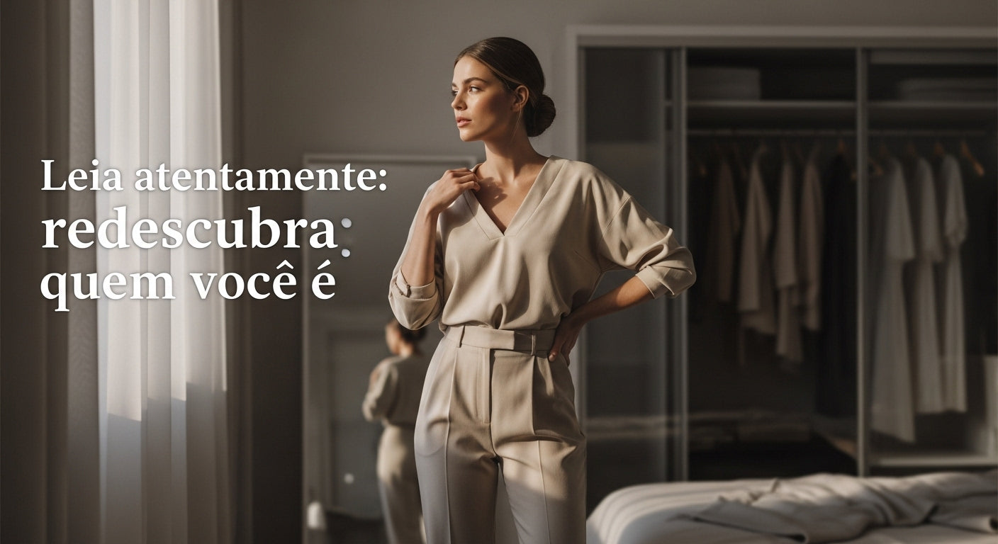 Quando a roupa te escolhe de volta: o dia em que ela se sentiu ela mesma de novo