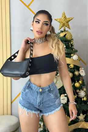 Short Jeans Levanta Bumbum - Modelo Destroyed e Confortável