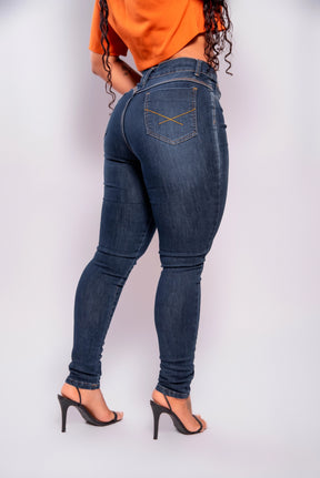 Calça Jeans Feminina Skinny Alta Cintura 2025 - Conforto e Estilo em Denim Premium