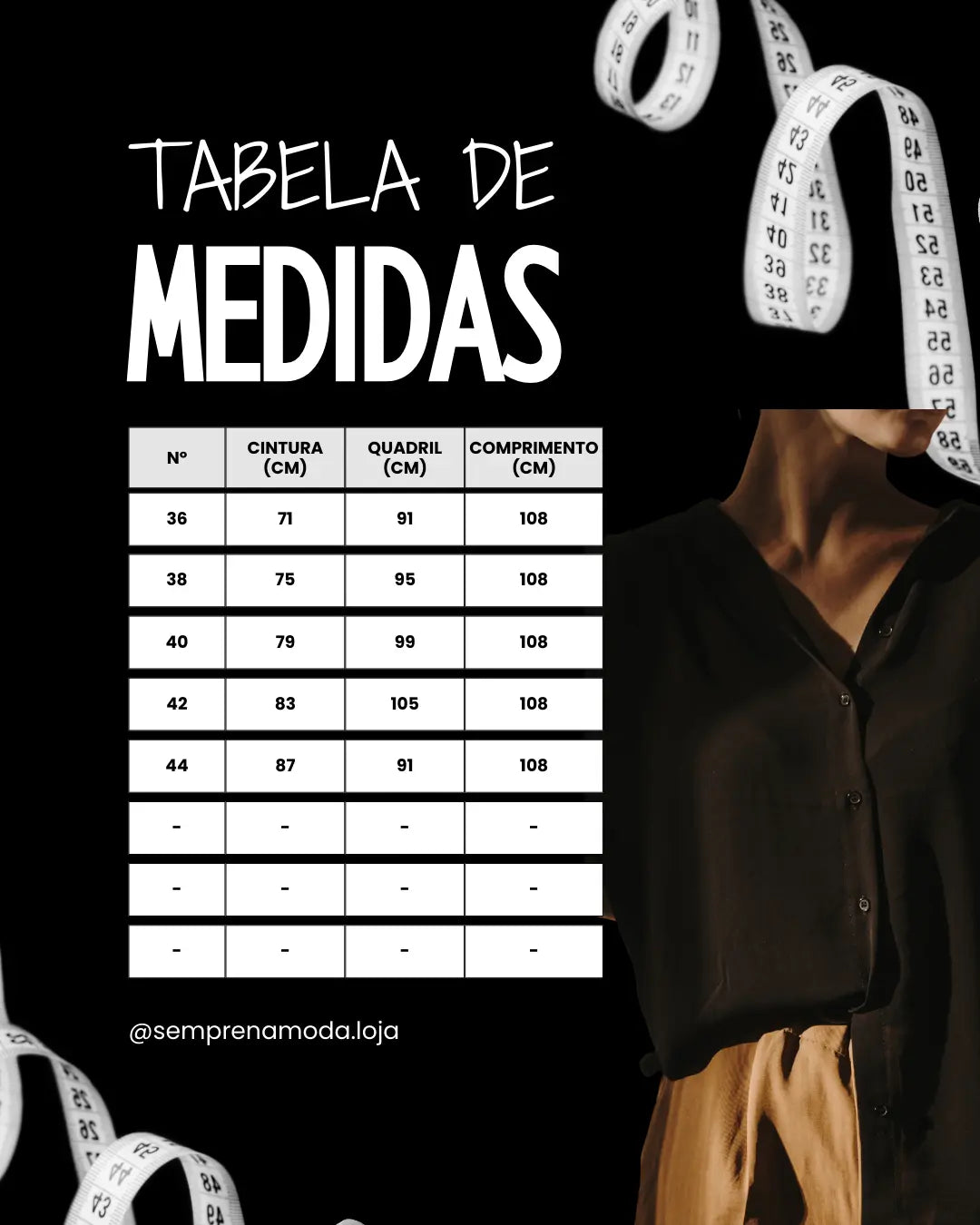 Calça Jeans Feminina Lisa com Detalhe Moderno que se Ajusta ao Corpo 36 ao 44