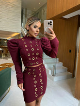 CONJUNTO VALESKA CEREJA FEMININO